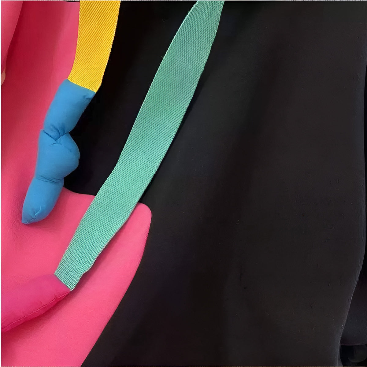 Color Block Statement Hoodie